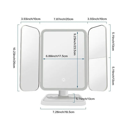 Skorter | Smart Tri LED Makeup Mirror