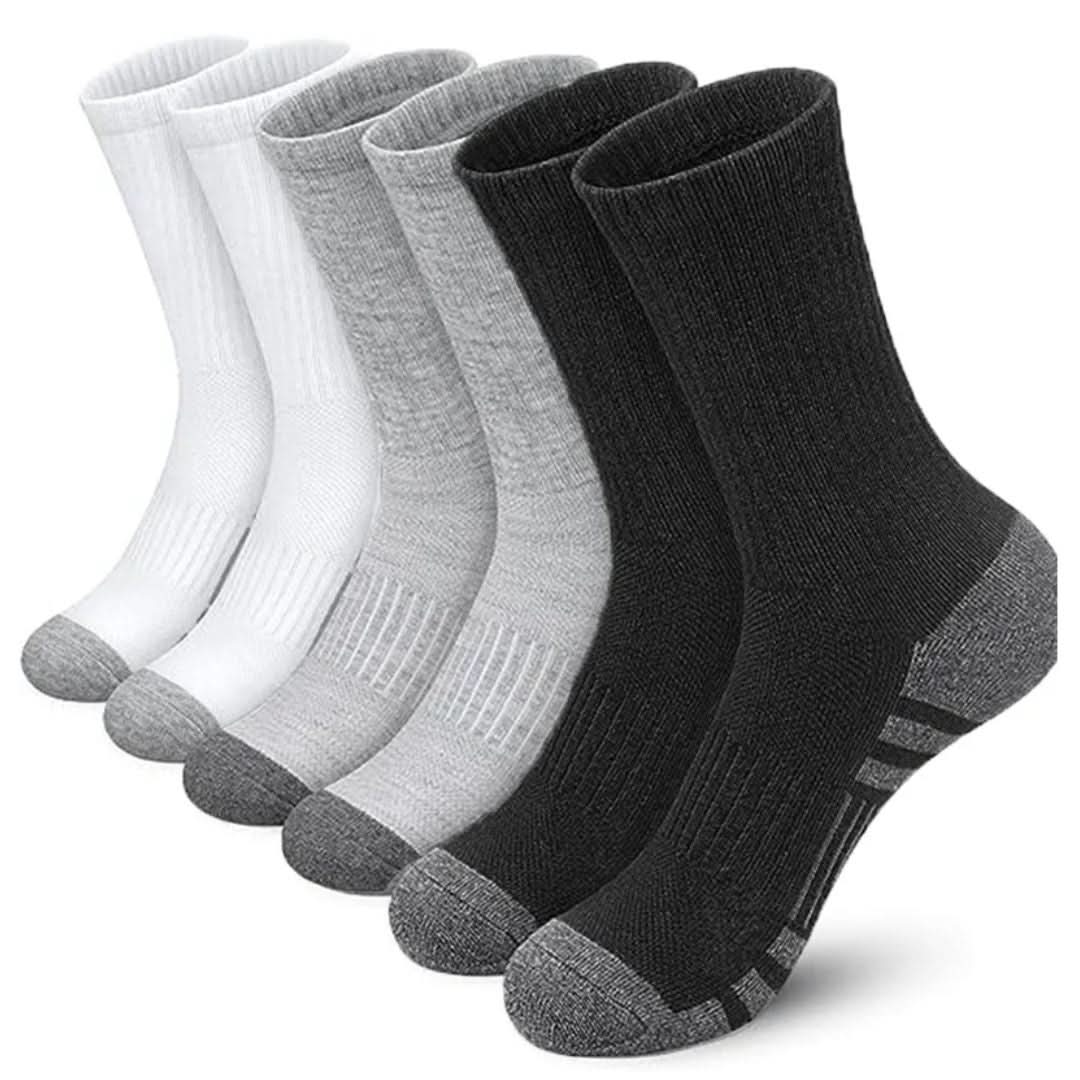 Skorter | Comfortable Sports Socks 6-Pair Set for Training