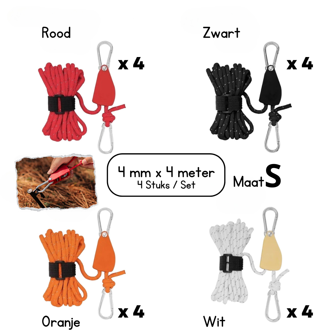 Skorter | Pulley Camping Rope - High Strength & Quick Release