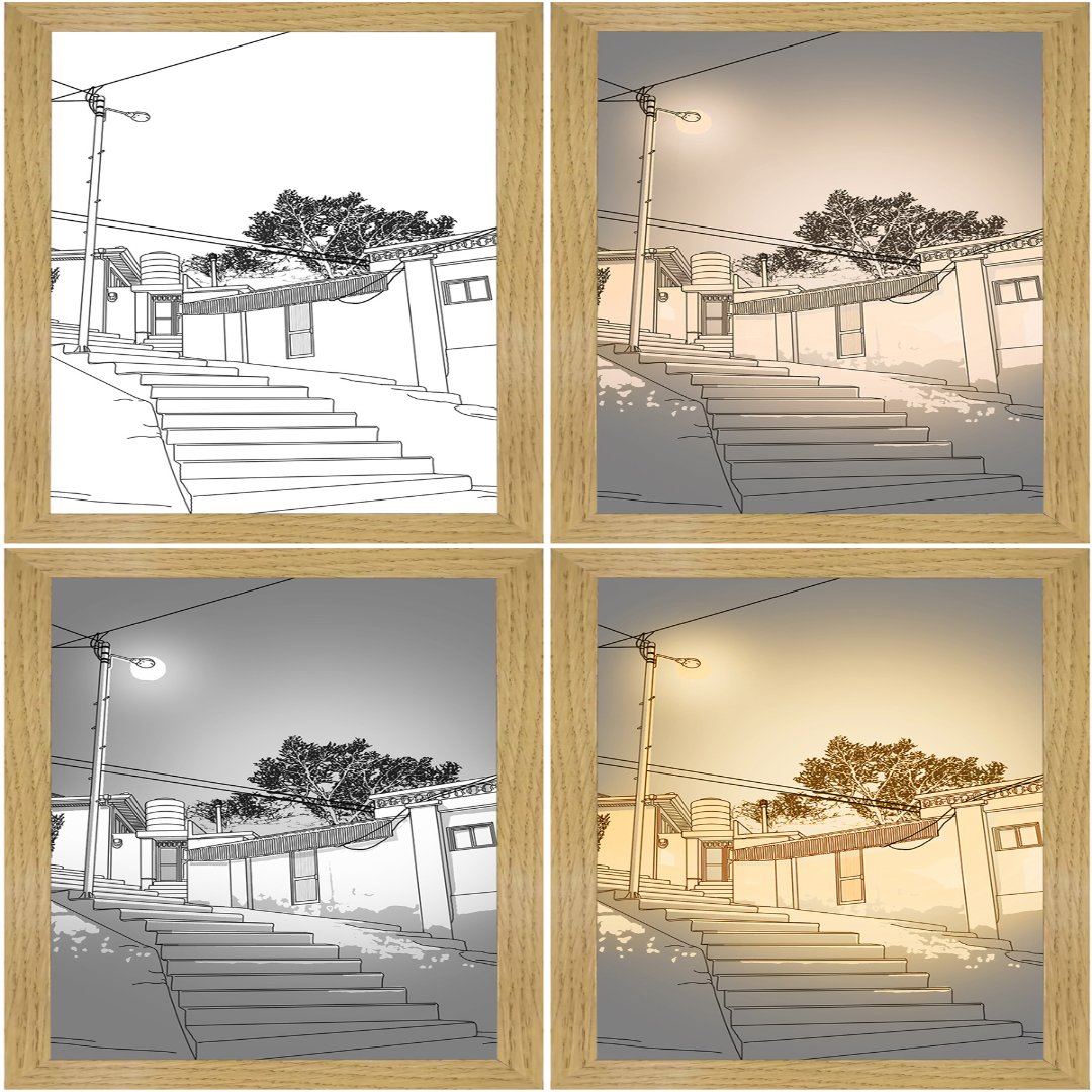 Skorter | Creative DIY Sunlight Painting Night Light