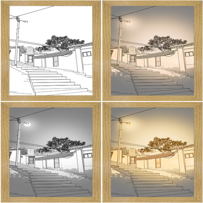 Skorter | Creative DIY Sunlight Painting Night Light