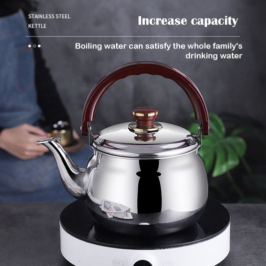 Skorter | Stainless Steel Whistling Kettle – Thick-Walled, Durable & Stylish