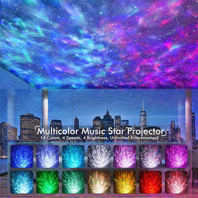 Skorter | Star Projector Bluetooth Speaker LED Night Light