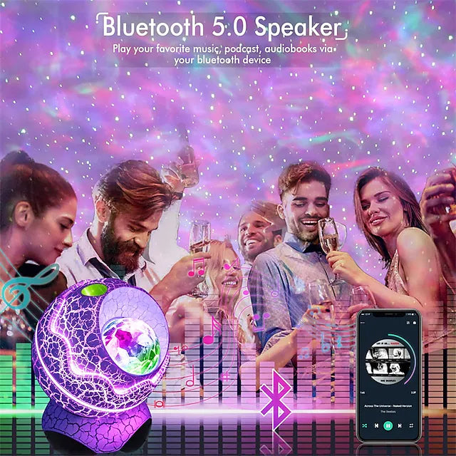 Skorter | Star Projector Bluetooth Speaker LED Night Light