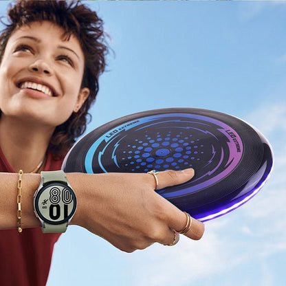 Skorter | STARSPIN – LED Light-Up Frisbee for Nighttime Outdoor Play