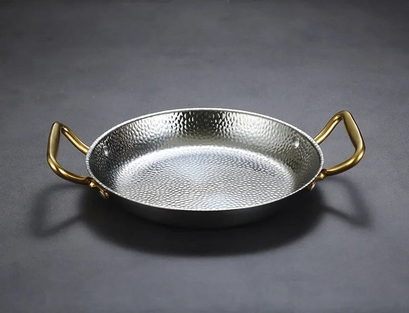 Skorter | CHEFSTEEL – Hammered Stainless Steel Pot for Sauces, Pans & Versatile Cooking