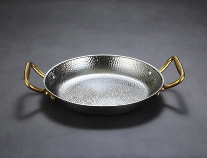 Skorter | CHEFSTEEL – Hammered Stainless Steel Pot for Sauces, Pans & Versatile Cooking