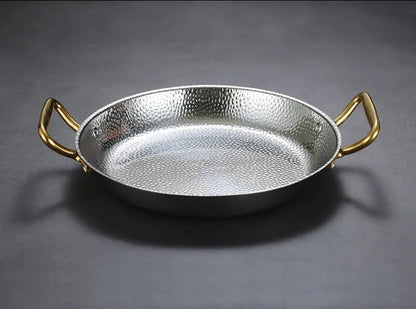 Skorter | CHEFSTEEL – Hammered Stainless Steel Pot for Sauces, Pans & Versatile Cooking