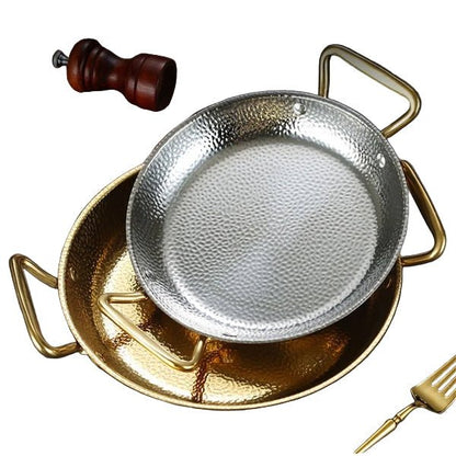 Skorter | CHEFSTEEL – Hammered Stainless Steel Pot for Sauces, Pans & Versatile Cooking