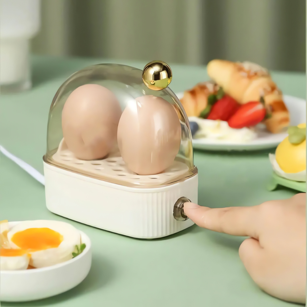 Skorter | Electric Egg Cooker - Quick & Beautiful Breakfast | Compact Design