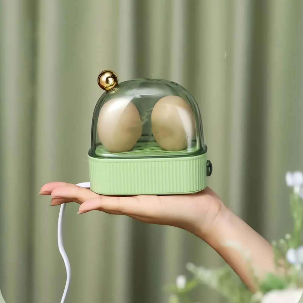 Skorter | Electric Egg Cooker - Quick & Beautiful Breakfast | Compact Design