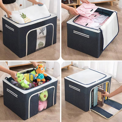 Skorter | 24L Stackable Collapsible Storage Bins