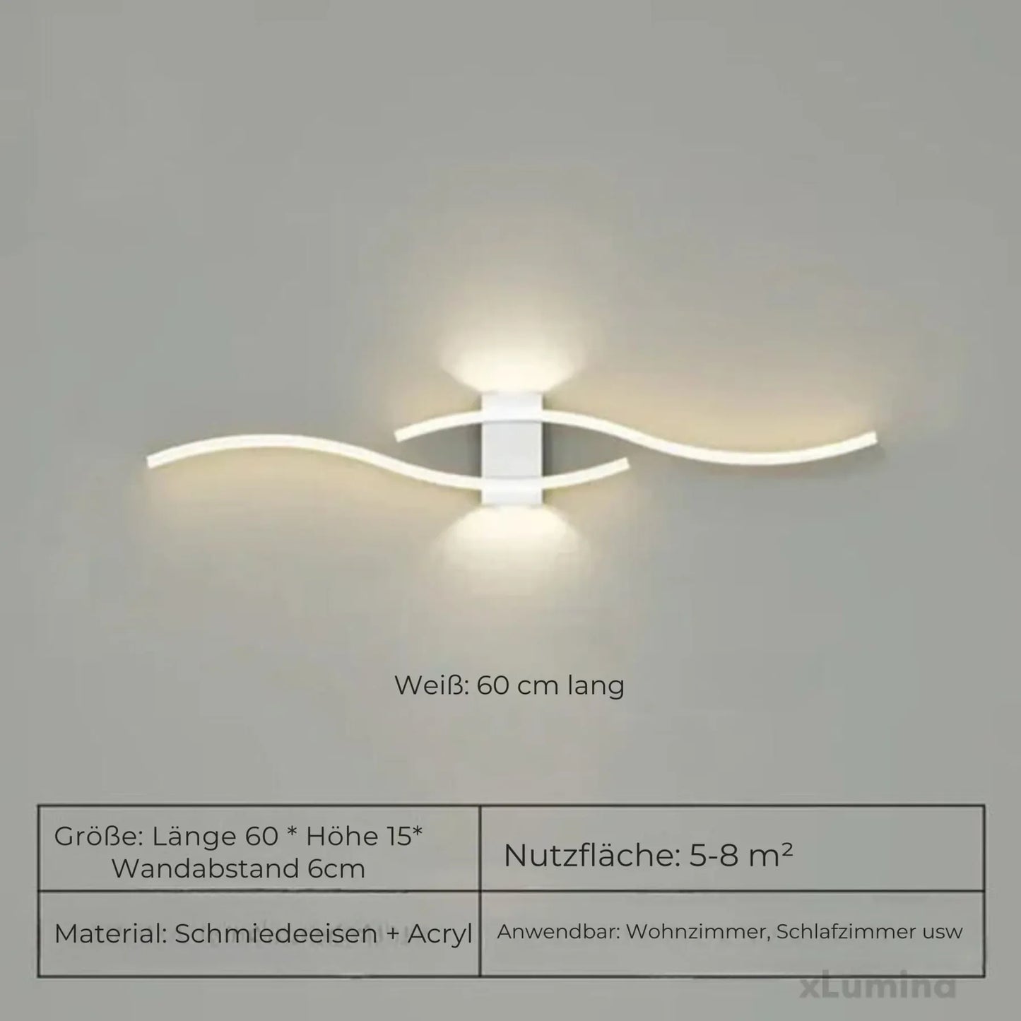 Skorter | Långt väggljusband