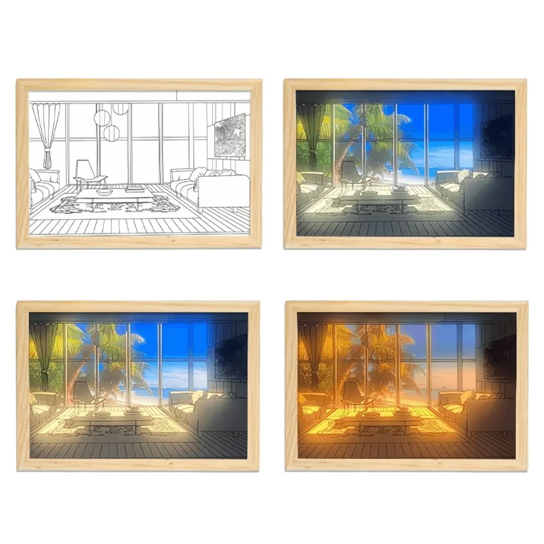 Skorter | Studio-Scene | Glowing Painting