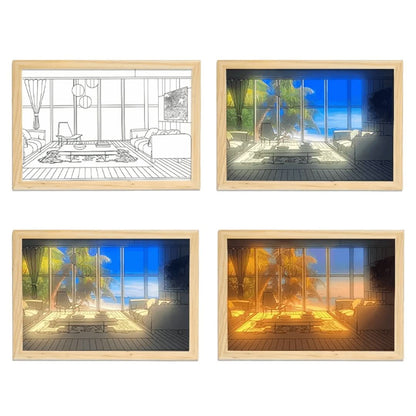 Skorter | Studio-Scene | Glowing Painting