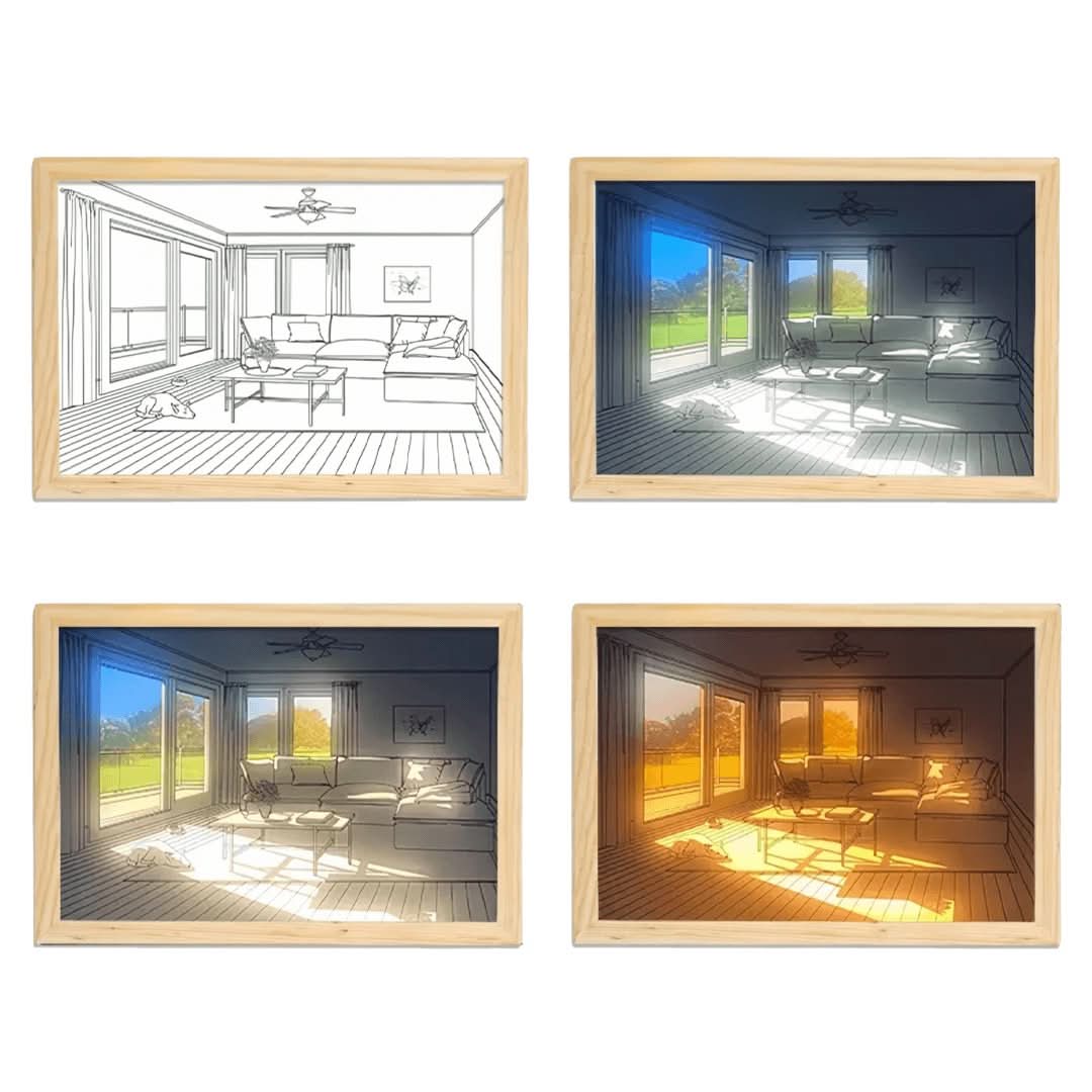 Skorter | Studio-Scene | Glowing Painting