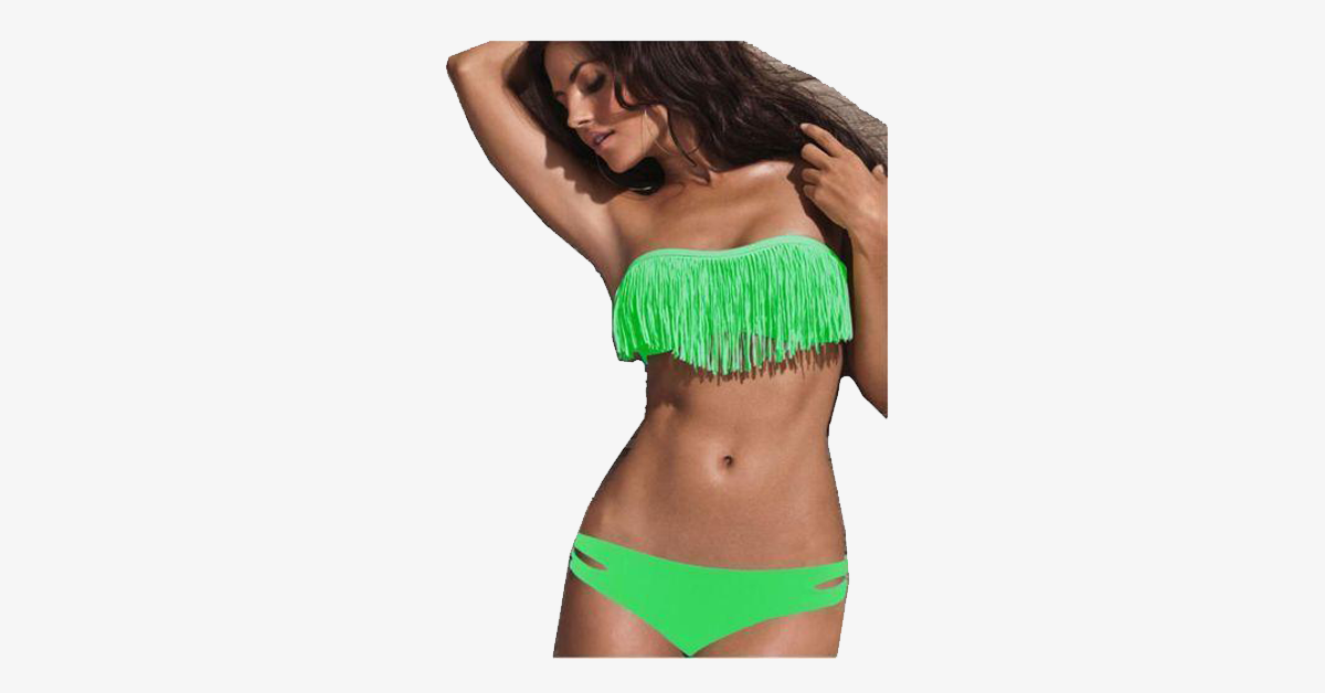 Skorter | Fringe Bikini Swimsuit