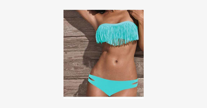 Skorter | Fringe Bikini Swimsuit