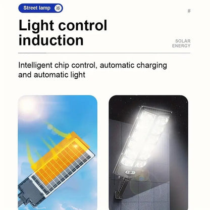 Skorter | Super Bright 360 LED 3 Speeds Double Row Solar Light