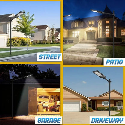 Skorter | Super Bright 360 LED 3 Speeds Double Row Solar Light