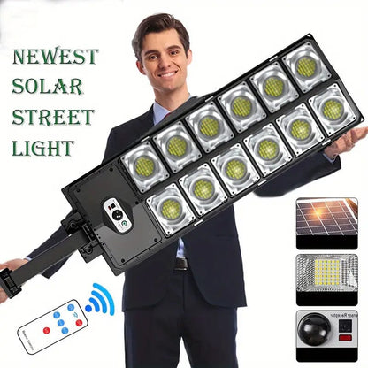 Skorter | Super Bright 360 LED 3 Speeds Double Row Solar Light