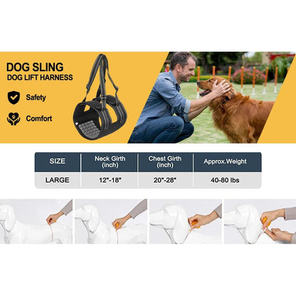 Skorter | Support Belt Set Adjustable Chest Strap for Elderly Disabled Dog