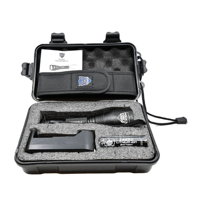 Skorter | Tactical L2 LED Flashlight with Hip Bag