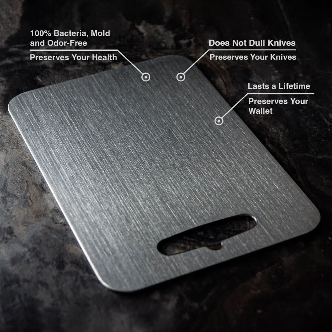 Skorter | Titanium Cutting Board - Advanced Hygiene And Durability