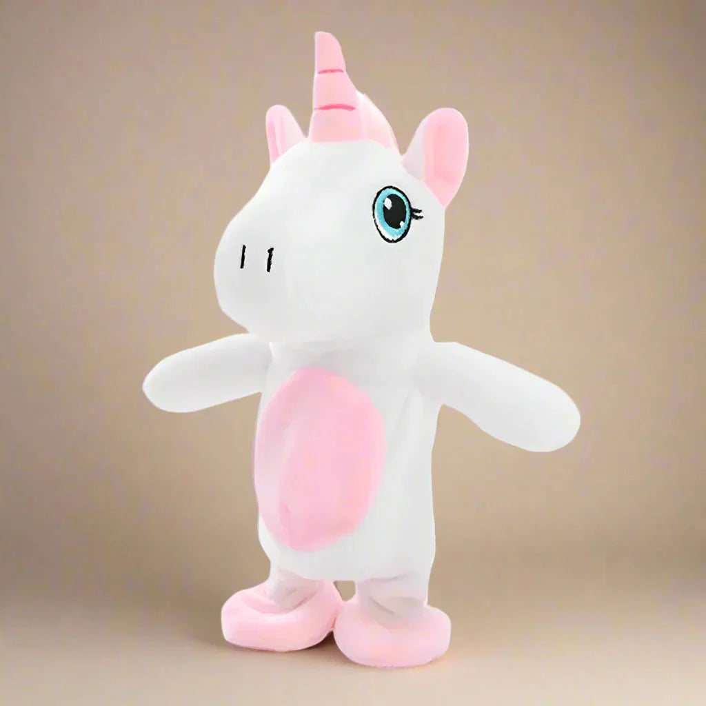 Skorter | Talk-A-Tale Buddy – Interactive Speaking and Singing Plush Toy for Children – Unicorn Design
