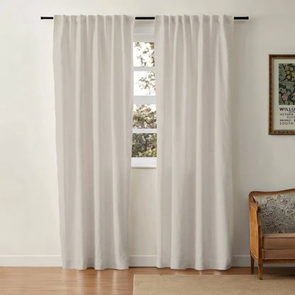 Skorter | Aira - Linen-Cotton Curtain with Soft Fabric