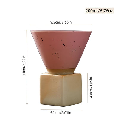 Skorter handmade conical in ceramic