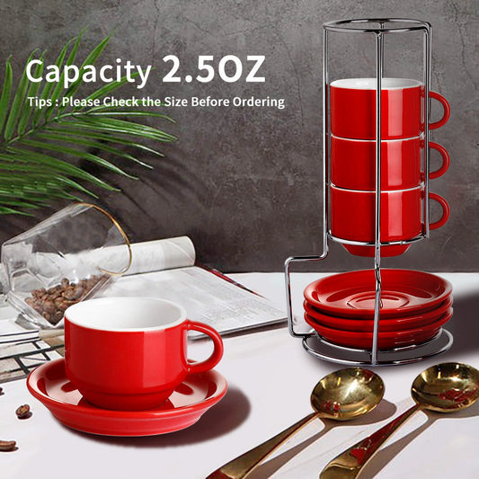 Skorter stable coffee cups with stand