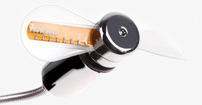 Skorter | 2-in-1 LED Light USB Cooling Fan with Real-Time Clock - Think Different