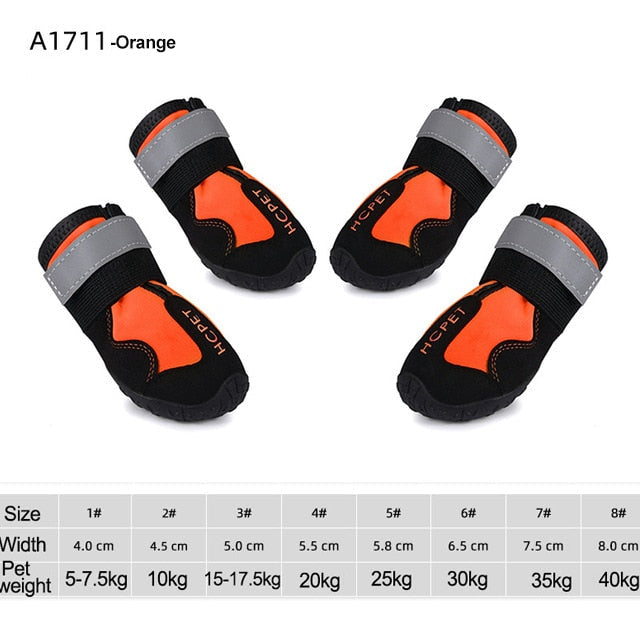 Skorter | Waterproof reflective dog shoes