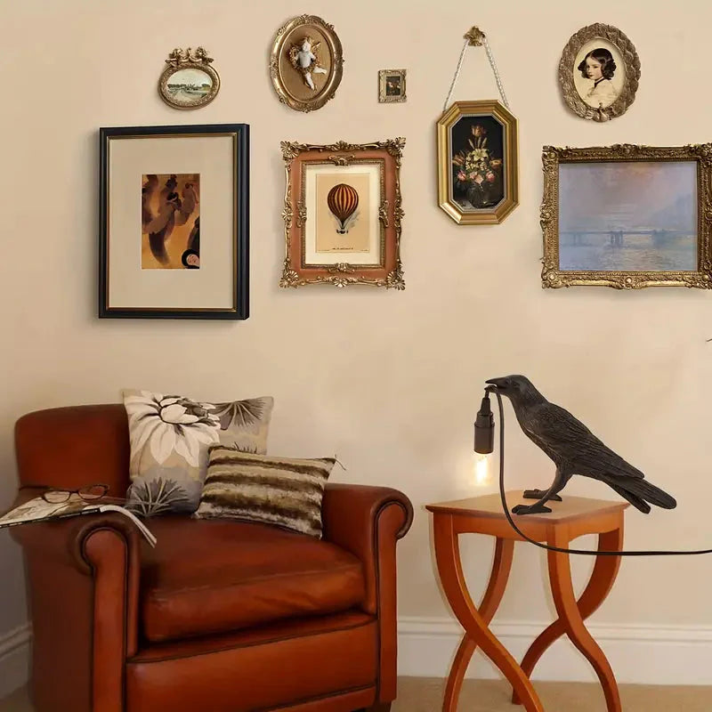 Skorter | The Gothic Crow USB Port Lamp