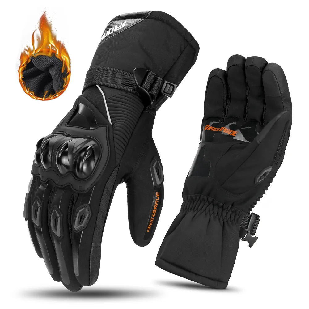 Skorter | COLDARMOR – Waterproof Winter Motorcycle Gloves with Insulated Protection
