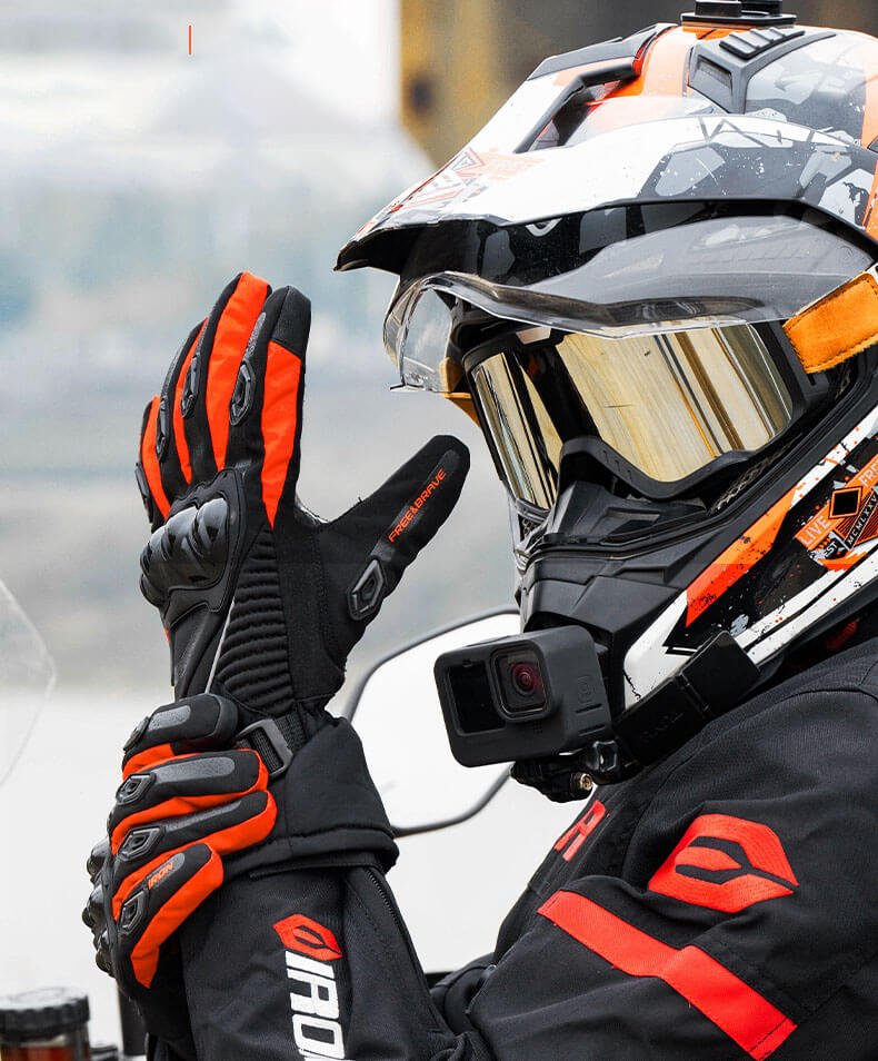 Skorter | COLDARMOR – Waterproof Winter Motorcycle Gloves with Insulated Protection