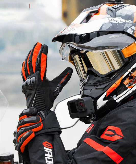 Skorter | COLDARMOR – Waterproof Winter Motorcycle Gloves with Insulated Protection
