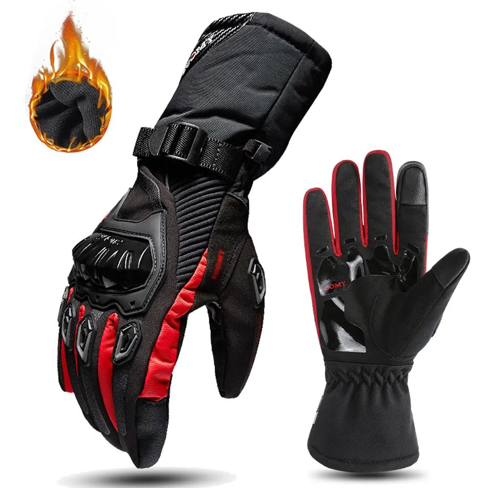 Skorter | COLDARMOR – Waterproof Winter Motorcycle Gloves with Insulated Protection