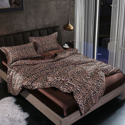 Skorter | Elegant Satin Silk Bedding Set - Luxurious Comfort for Every Night