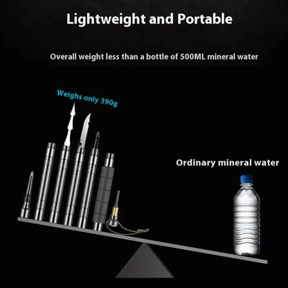 Skorter | Trailforce – Multifunktionell taktisk vandringsstav för överlevnad och äventyr 