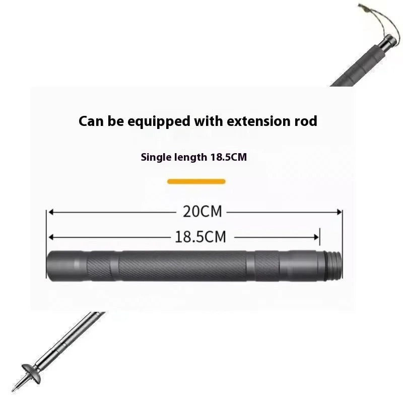 Skorter | Trailforce – Multifunktionell taktisk vandringsstav för överlevnad och äventyr 