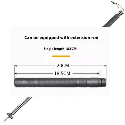 Skorter | Trailforce – Multifunktionell taktisk vandringsstav för överlevnad och äventyr 