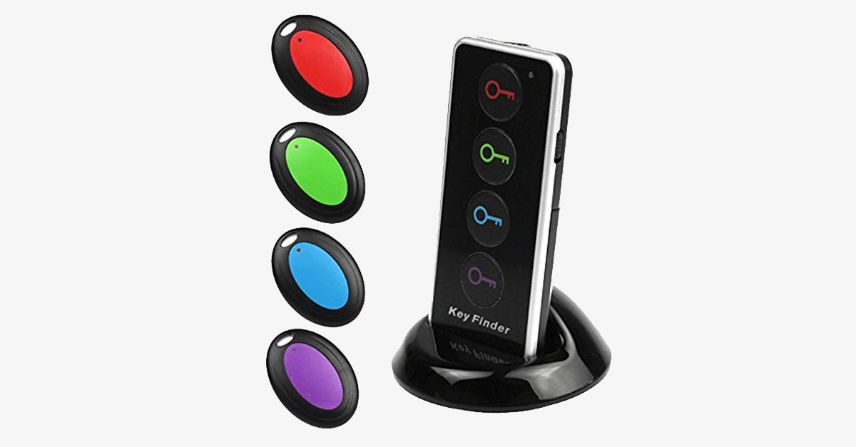Skorter | Anti-Transmission Device for Keys and Wallet with 4-in-1 LED Wireless Remote Control