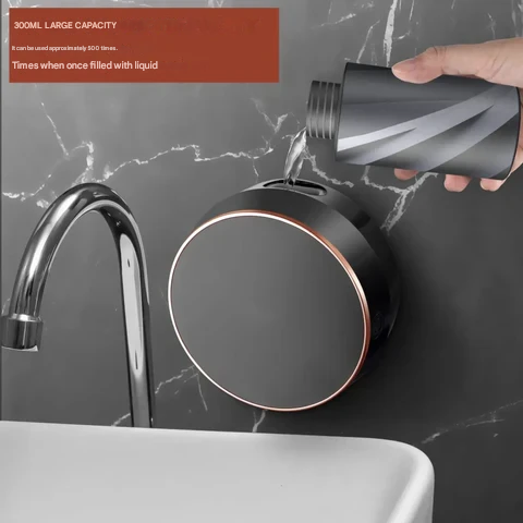 Skorter | Cleon 5-in-1 Smart Automatic Soap Dispenser with LED Display – Touchless, Rechargeable & Wall-Mountable