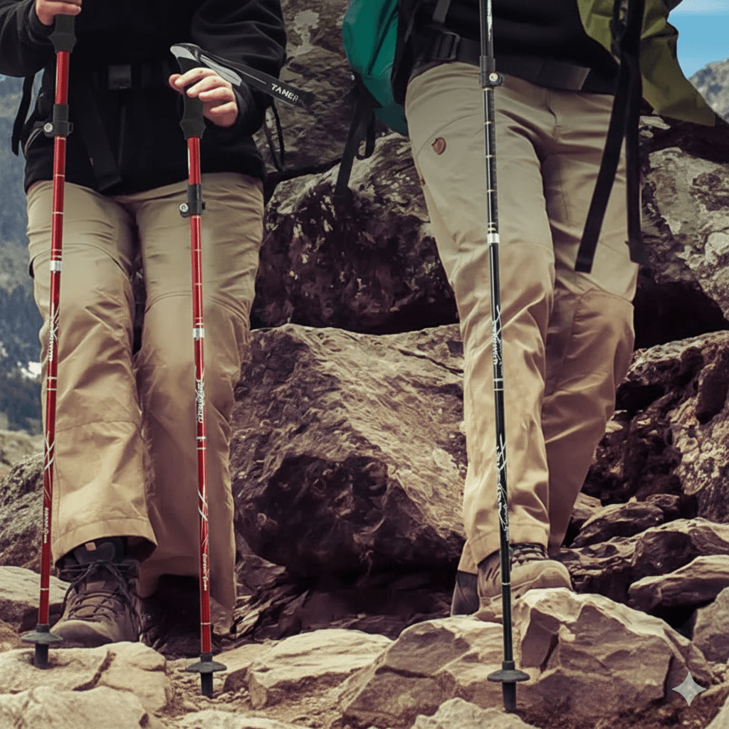 Skorter | TREKLIGHT POLES – Ultralight Folding Trekking Poles for Hiking & Camping