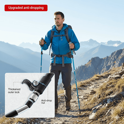 Skorter | TREKLIGHT POLES – Ultralight Folding Trekking Poles for Hiking & Camping