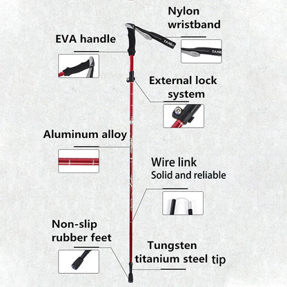 Skorter | TREKLIGHT POLES – Ultralight Folding Trekking Poles for Hiking & Camping