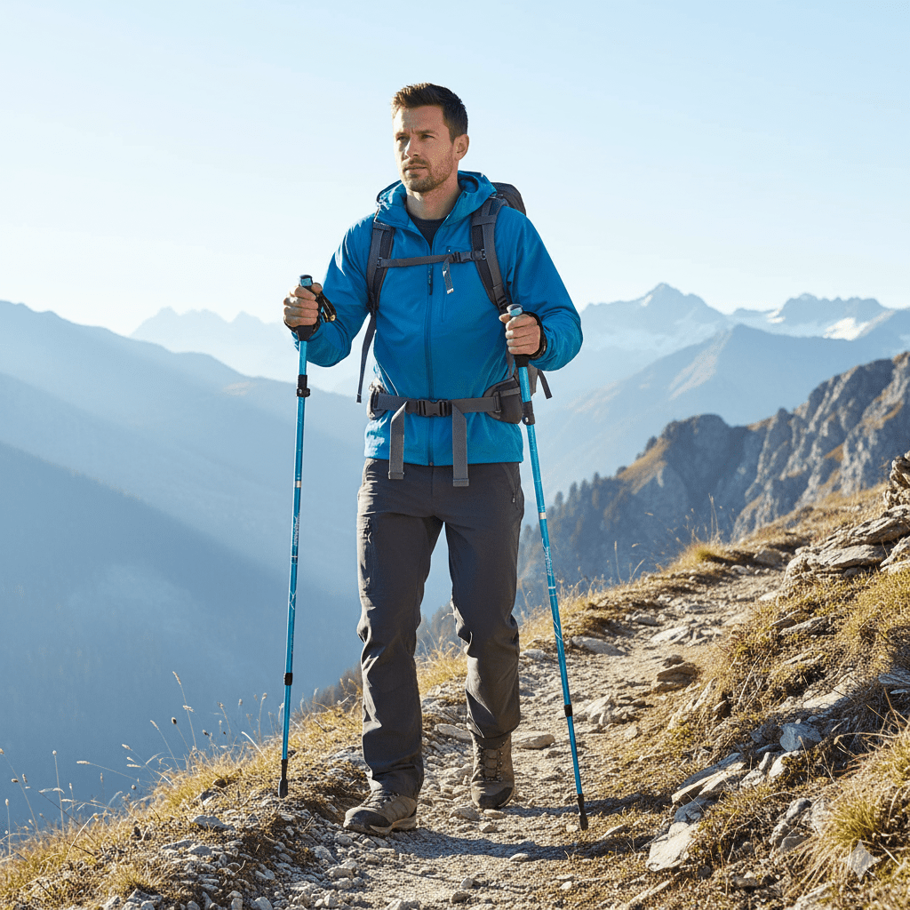 Skorter | TREKLIGHT POLES – Ultralight Folding Trekking Poles for Hiking & Camping