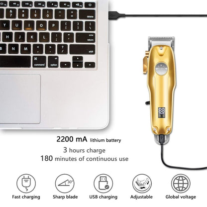 Skorter | Trimax Pro – Cordless hair clipper with LED display